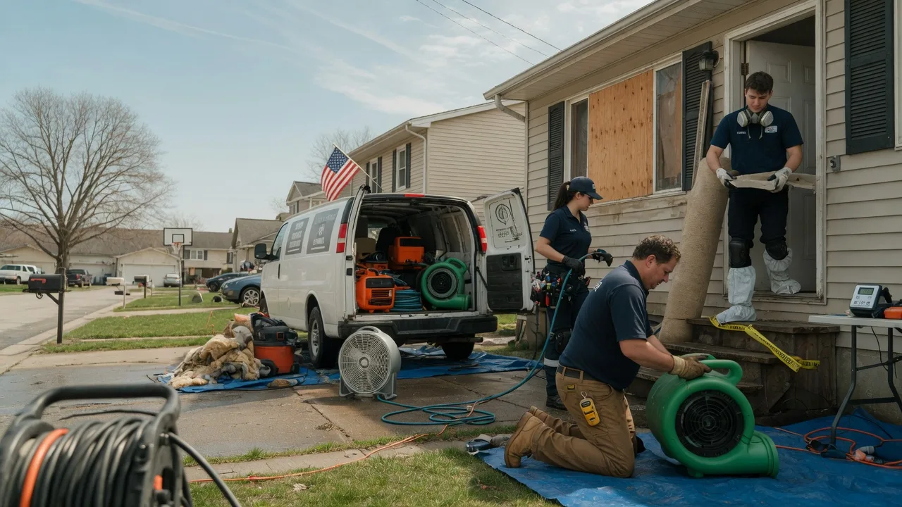 Water Damage Restoration in Dyer, IN near me